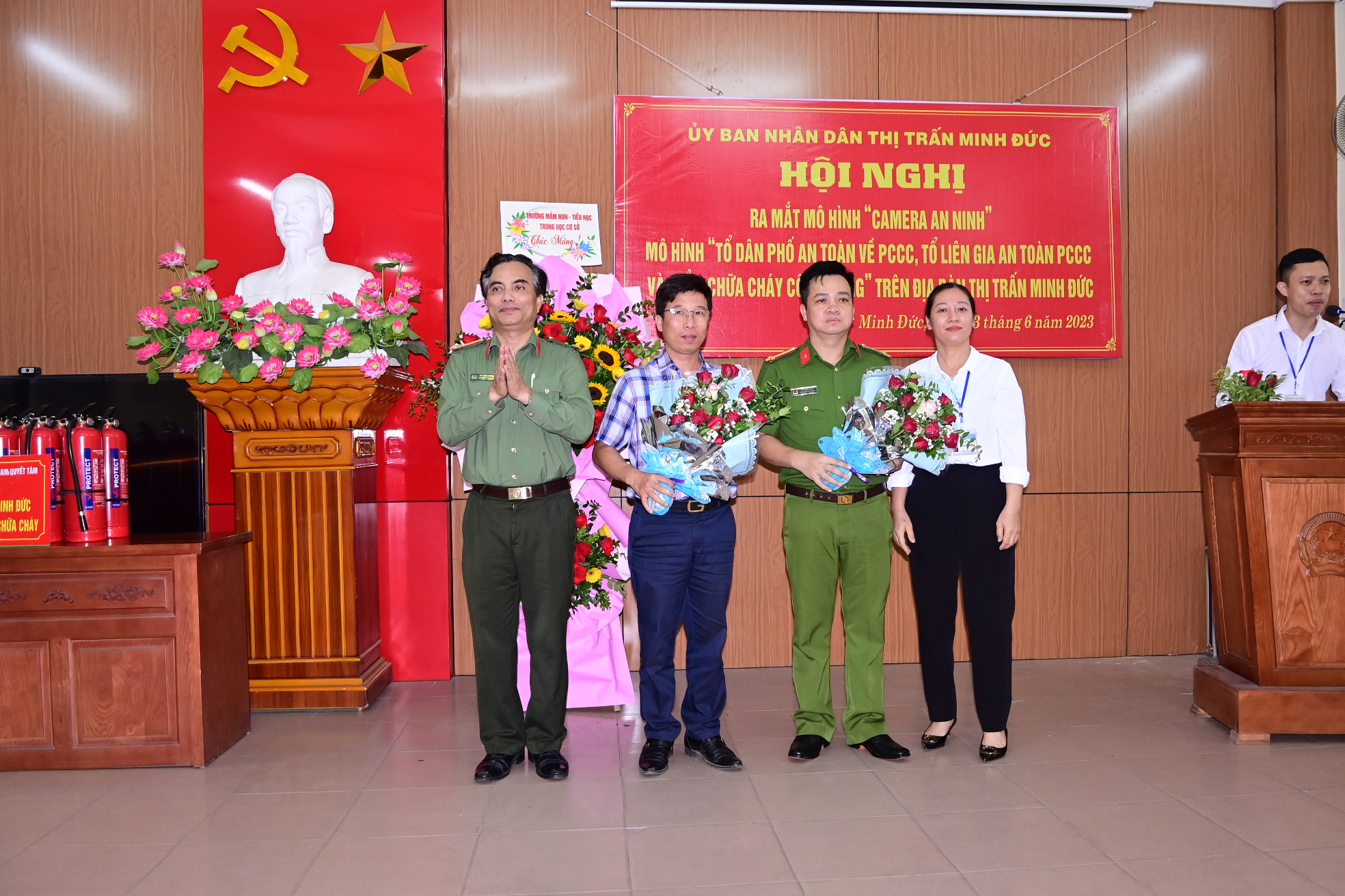 Thị trấn Minh Đức (Thủy Nguyên): Lắp đặt 25 mắt camera,  3 điểm 